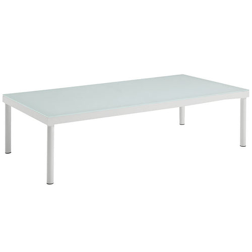 Peace Outdoor Patio Aluminum Coffee Table - living-essentials