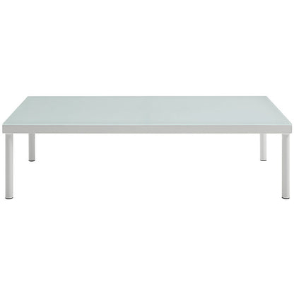 Peace Outdoor Patio Aluminum Coffee Table - living-essentials