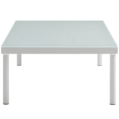 Peace Outdoor Patio Aluminum Coffee Table - living-essentials