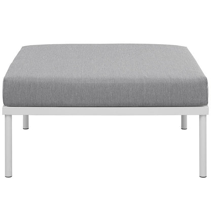 Peace Outdoor Patio Aluminium Ottoman - living-essentials