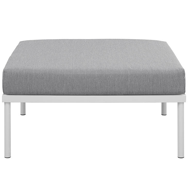 Peace Outdoor Patio Aluminium Ottoman - living-essentials