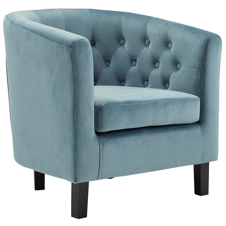 Flair Velvet Armchair - living-essentials