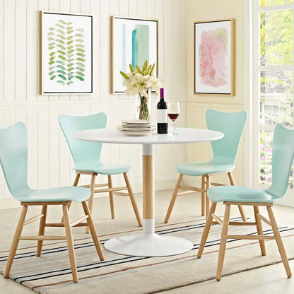 Swirl Round Dining Table - living-essentials