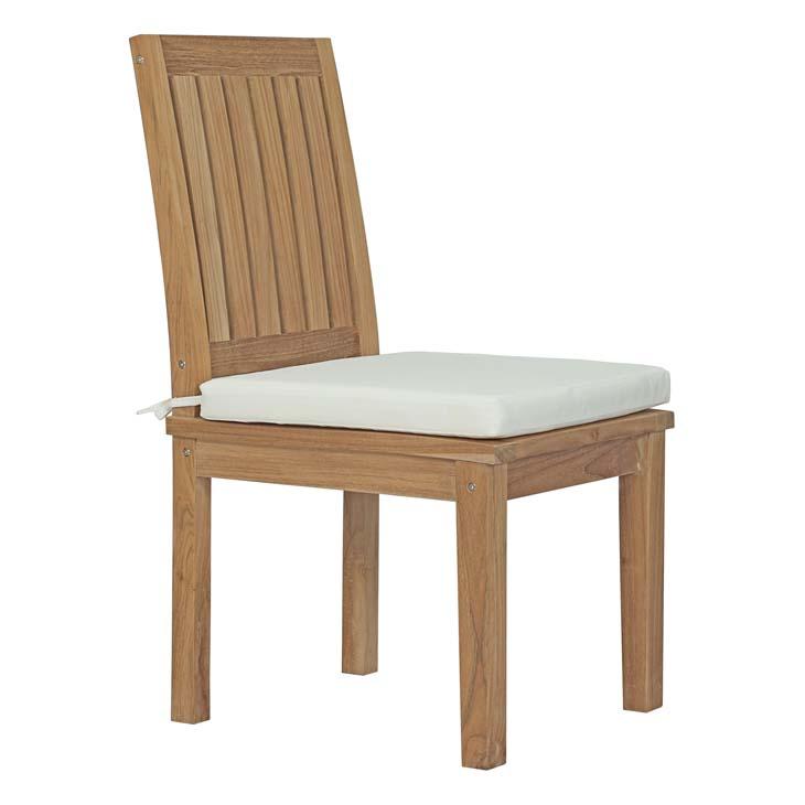 Marine Outdoor Patio Teak Dining Chair - living-essentials