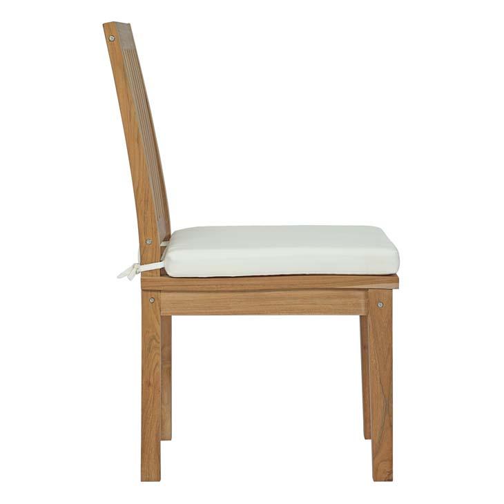 Marine Outdoor Patio Teak Dining Chair - living-essentials