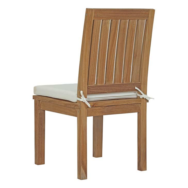 Marine Outdoor Patio Teak Dining Chair - living-essentials