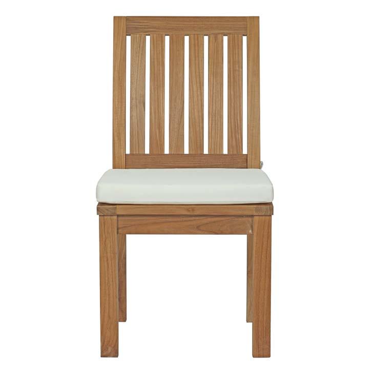 Marine Outdoor Patio Teak Dining Chair - living-essentials