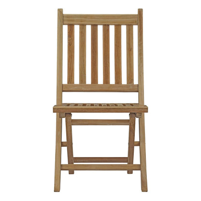 Macy Outdoor Patio Teak Folding Chair - living-essentials