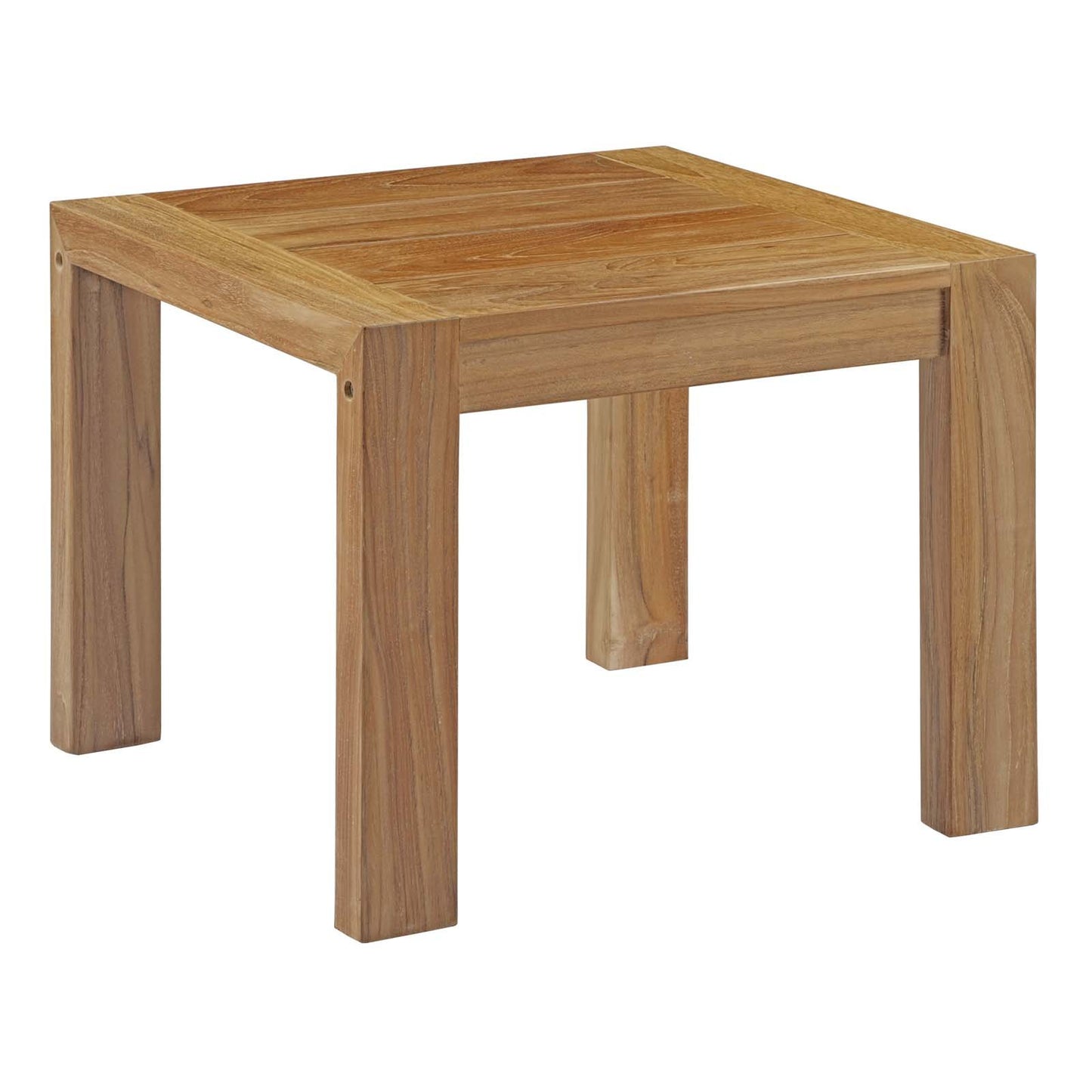 Unity Outdoor Patio Wood Side Table - living-essentials