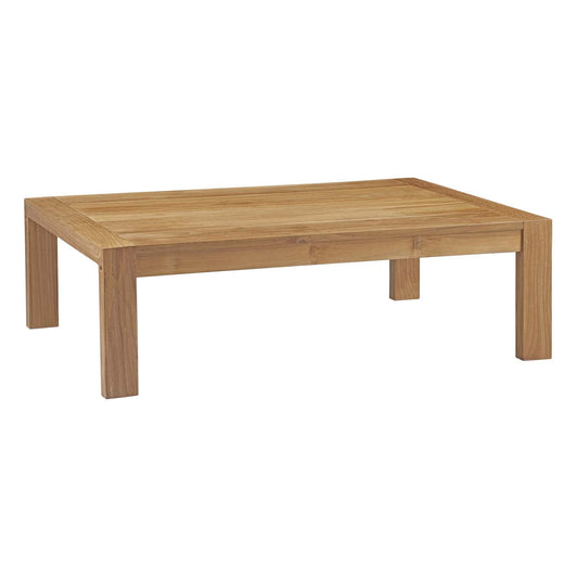 Unity Outdoor Patio Wood Coffee Table - living-essentials