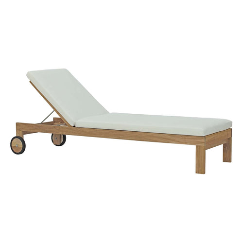 Unity Outdoor Patio Teak Chaise - living-essentials