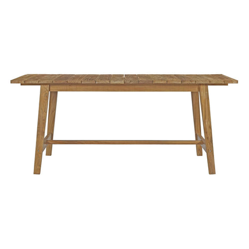 Dondre 72" Outdoor Patio Teak Dining Table - living-essentials