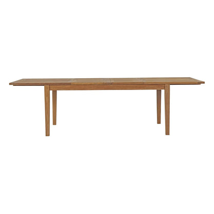 Macy 108.5" Outdoor Patio Teak Dining Table - living-essentials