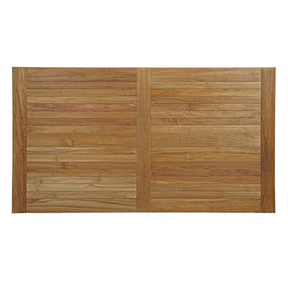 Macayla 72" Outdoor Patio Teak Dining Table - living-essentials