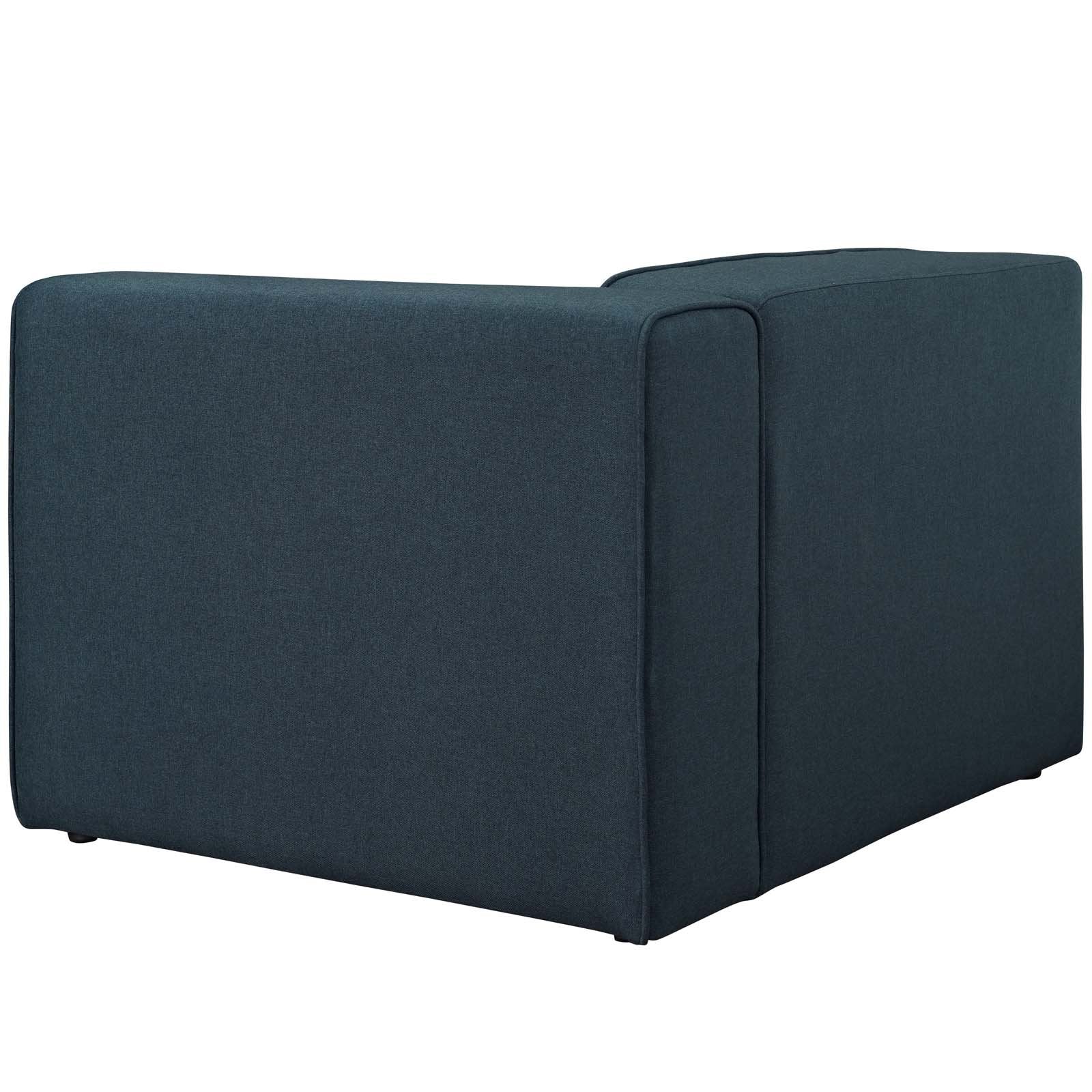 Macy Left Fabric Armchair - living-essentials