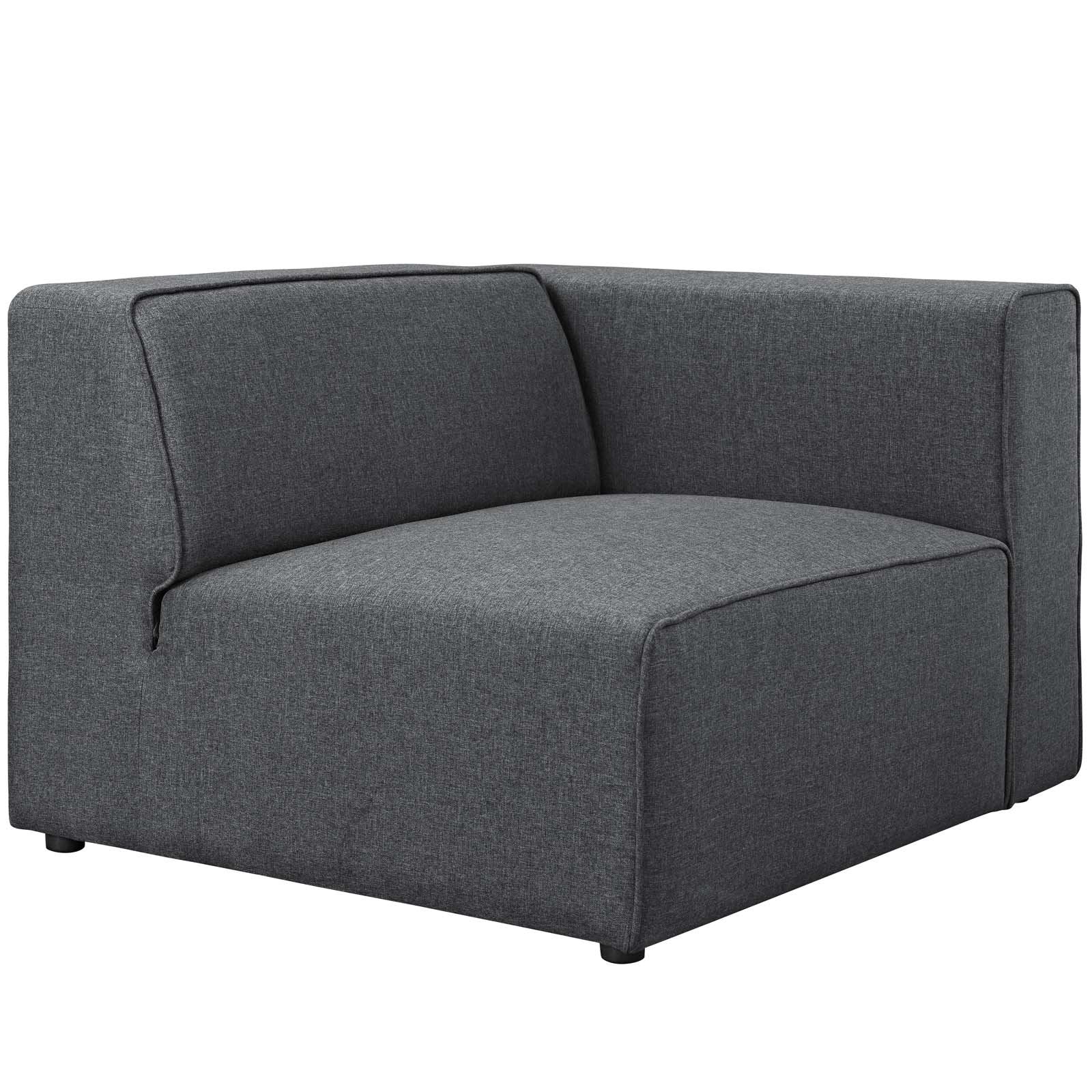 Macy Left Fabric Armchair - living-essentials