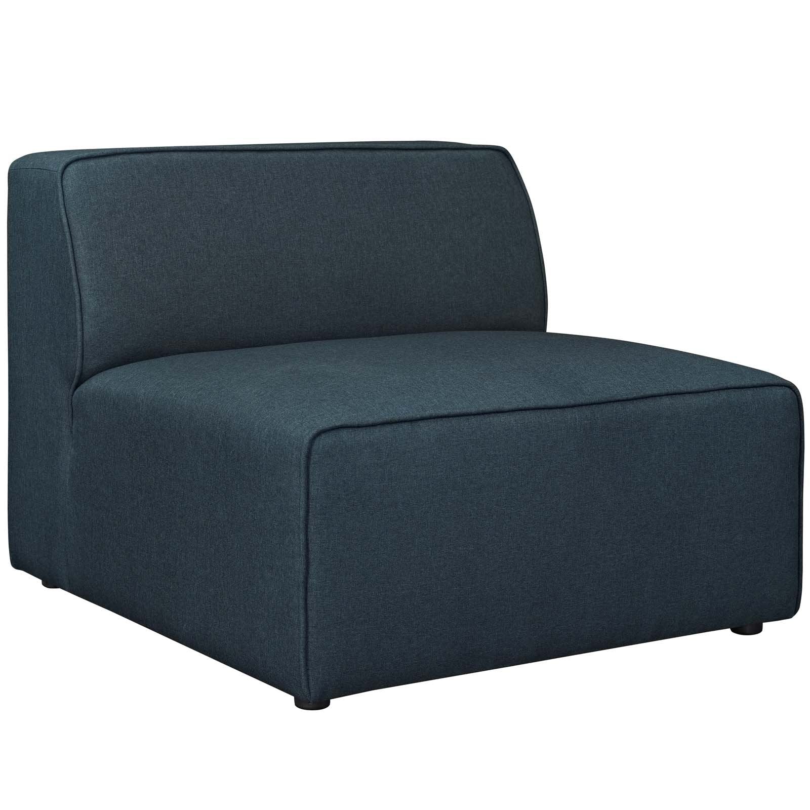 Macy Fabric Armless Chair - living-essentials