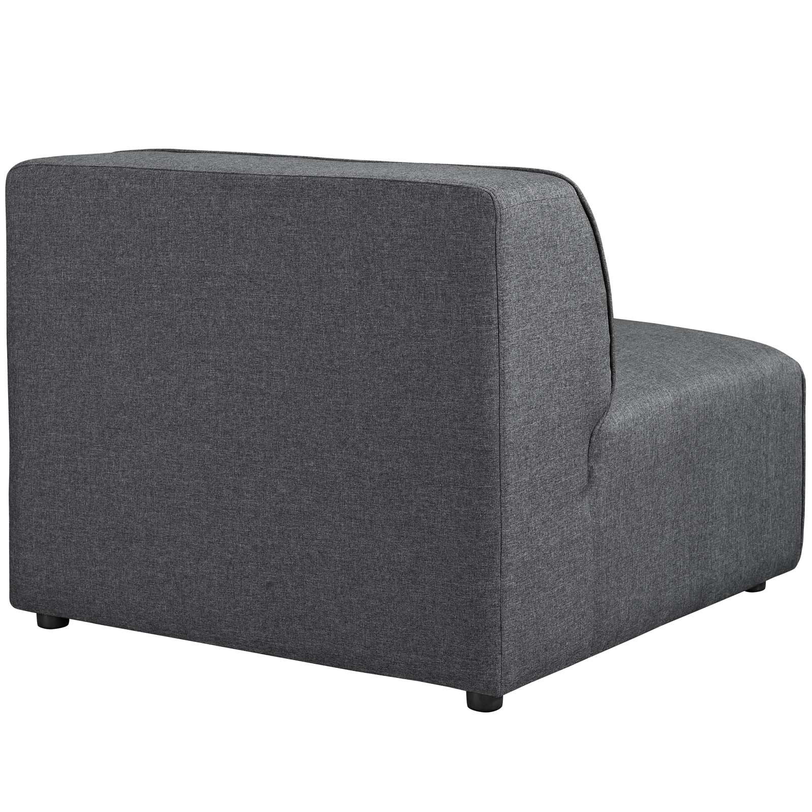 Macy Fabric Armless Chair - living-essentials