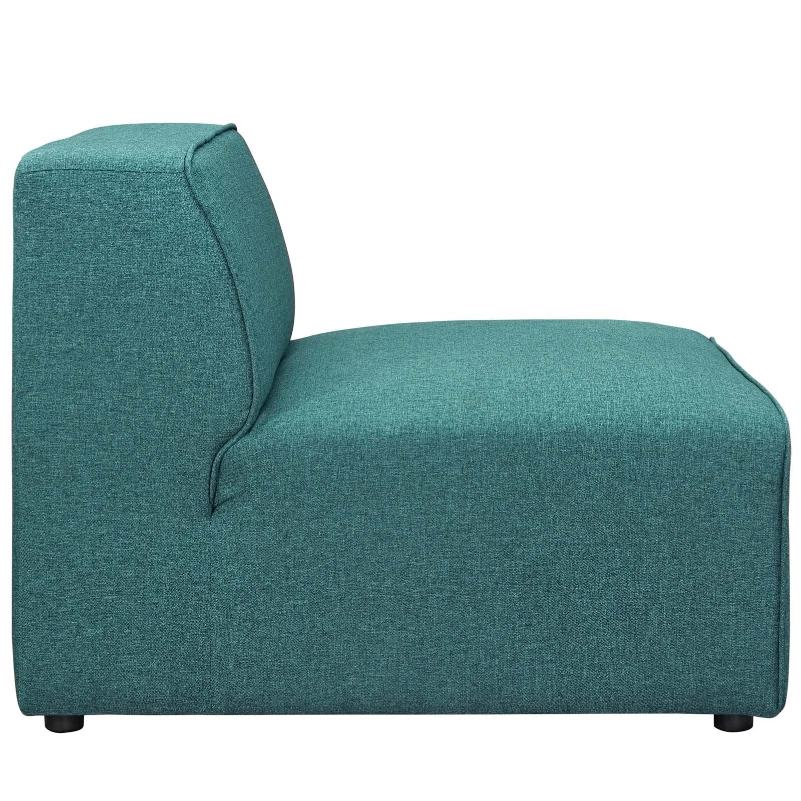 Macy Fabric Armless Chair - living-essentials