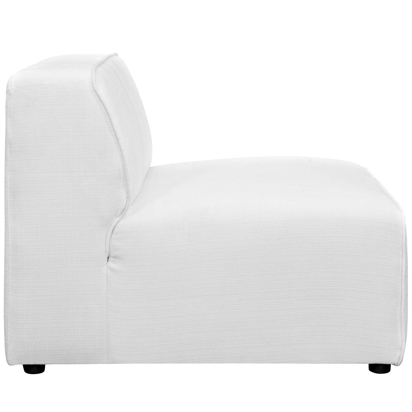 Macy Fabric Armless Chair - living-essentials