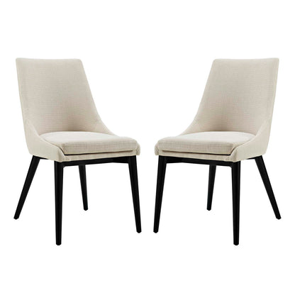 viscount Dining Side Chair Fabric Set of 2