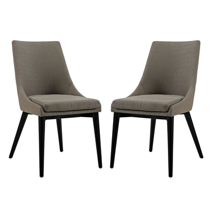 viscount Dining Side Chair Fabric Set of 2