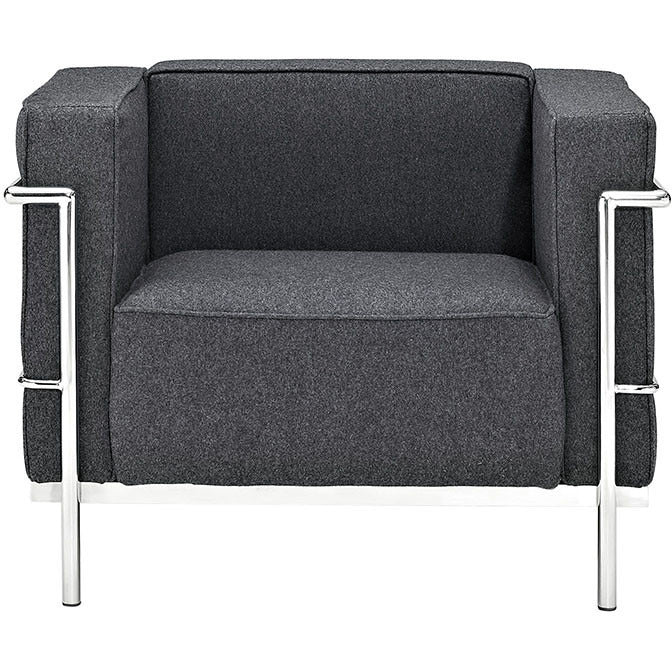 LC3 Wool Armchair - living-essentials