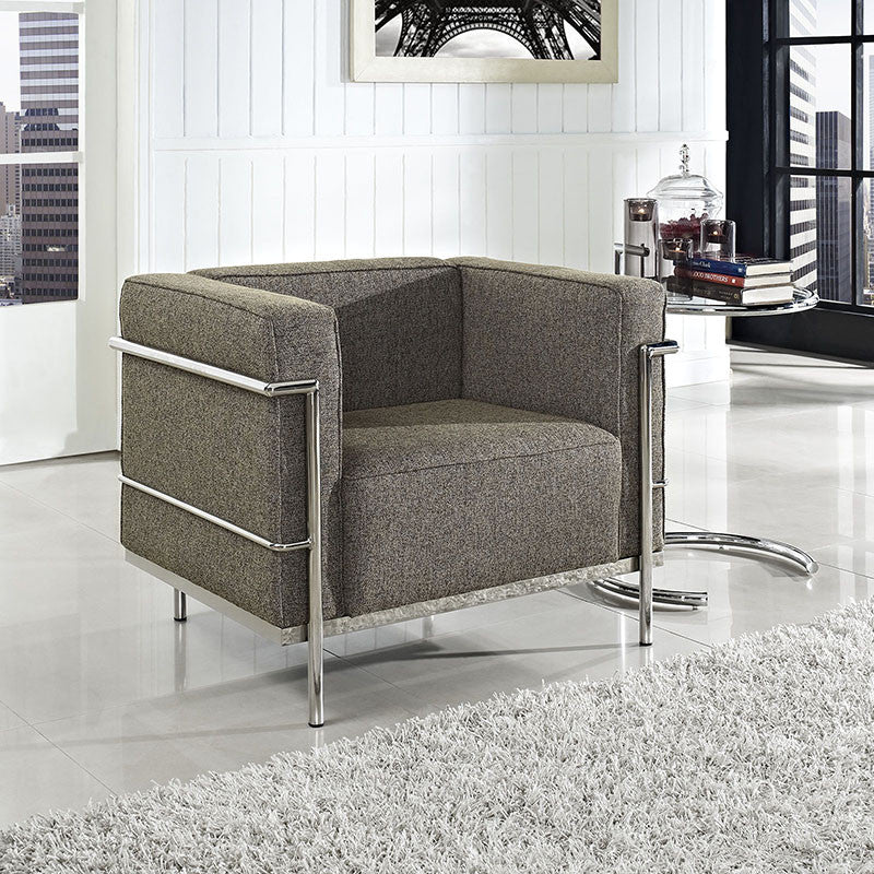LC3 Wool Armchair - living-essentials