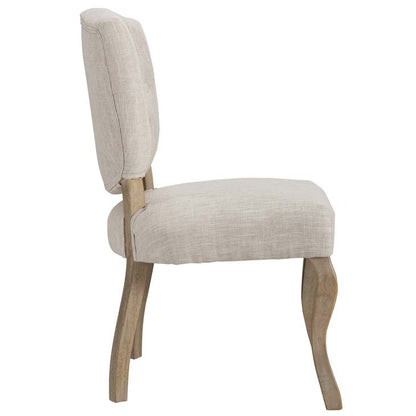 Ariston Vintage French Upholstered Dining Side Chair - living-essentials