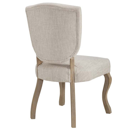 Ariston Vintage French Upholstered Dining Side Chair - living-essentials