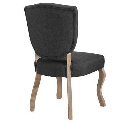 Ariston Vintage French Upholstered Dining Side Chair - living-essentials