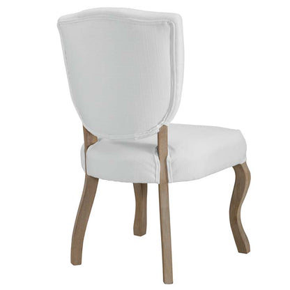 Ariston Vintage French Upholstered Dining Side Chair - living-essentials