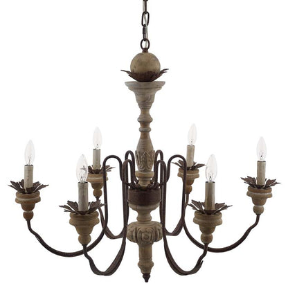 Bountiful Vintage French Pendant Ceiling light Candelabra Chandelier - living-essentials