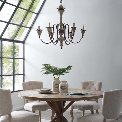 Bountiful Vintage French Pendant Ceiling light Candelabra Chandelier - living-essentials
