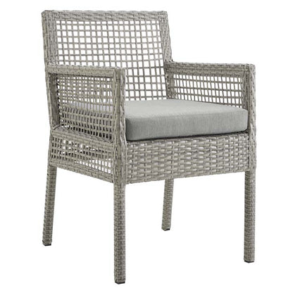 Audrey Outdoor Patio Wicker Rattan Dining Armchair - living-essentials