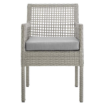 Audrey Outdoor Patio Wicker Rattan Dining Armchair - living-essentials