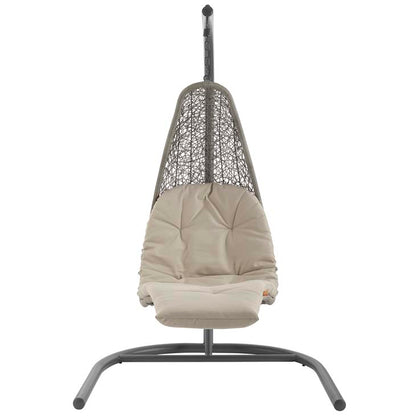Landscape Hanging Chaise Lounge Outdoor Patio Swing Chair - living-essentials