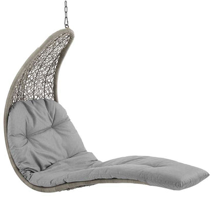 Landscape Hanging Chaise Lounge Outdoor Patio Swing Chair - living-essentials