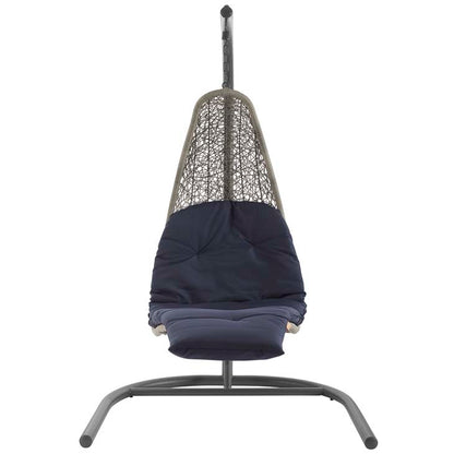 Landscape Hanging Chaise Lounge Outdoor Patio Swing Chair - living-essentials