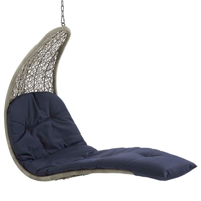 Landscape Hanging Chaise Lounge Outdoor Patio Swing Chair - living-essentials