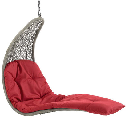 Landscape Hanging Chaise Lounge Outdoor Patio Swing Chair - living-essentials