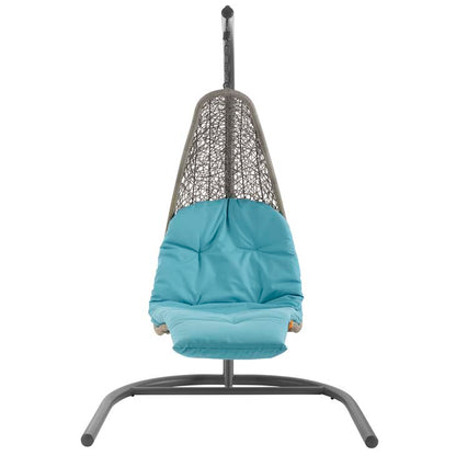 Landscape Hanging Chaise Lounge Outdoor Patio Swing Chair - living-essentials