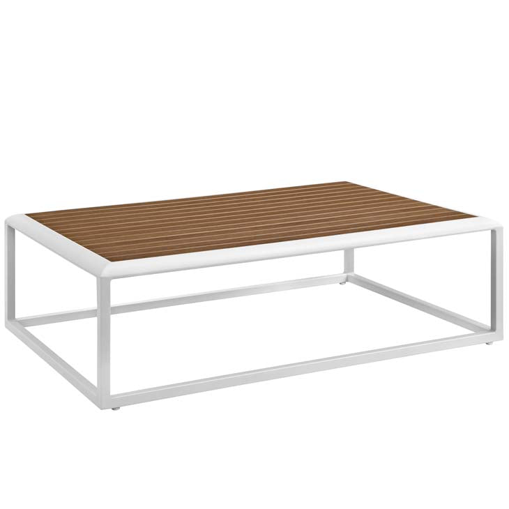 Standpoint Outdoor Patio Aluminum Coffee Table - living-essentials