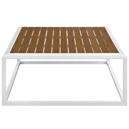 Standpoint Outdoor Patio Aluminum Coffee Table - living-essentials
