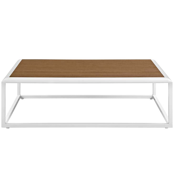 Standpoint Outdoor Patio Aluminum Coffee Table - living-essentials