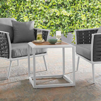 Standpoint Outdoor Patio Aluminum Side Table - living-essentials