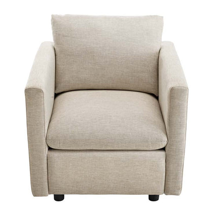 Activate Upholstered Fabric Armchair - living-essentials