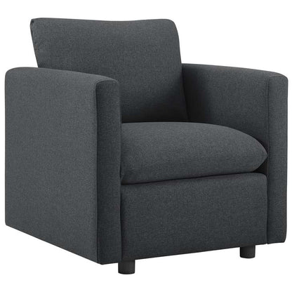 Activate Upholstered Fabric Armchair - living-essentials