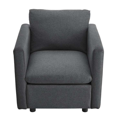 Activate Upholstered Fabric Armchair - living-essentials