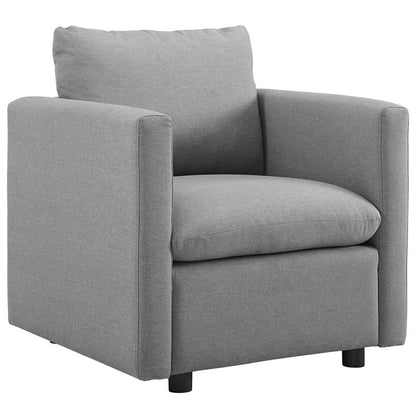 Activate Upholstered Fabric Armchair - living-essentials